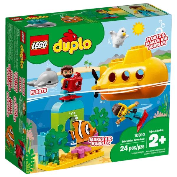 Конструктор LEGO Submarine Adventure Подводная лодка/ Желтый photo 1