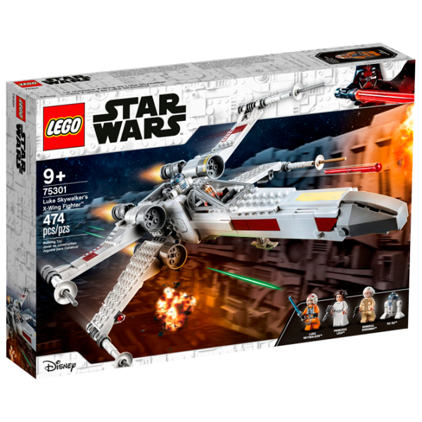 Конструктор LEGO Luke Skywalker's X-Wing Fighter Космолёт/ Белый photo 1
