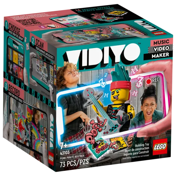 Constructor LEGO Punk Pirate BeatBox Pirat/ Black photo 1