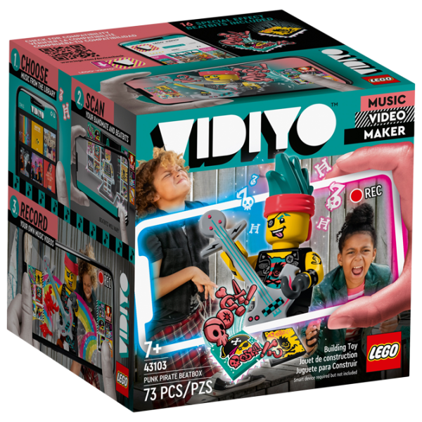 Constructor LEGO Punk Pirate BeatBox Pirat/ Black photo 1