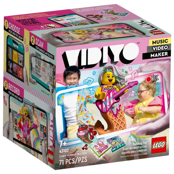Детский конструктор LEGO Candy Mermaid BeatBox Русалка/ Розовый photo 1