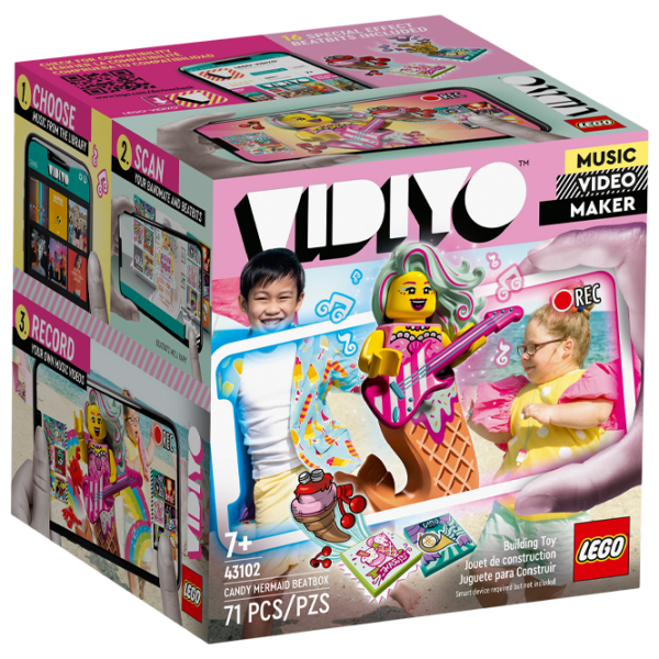 Детский конструктор LEGO Candy Mermaid BeatBox Русалка/ Розовый photo 1