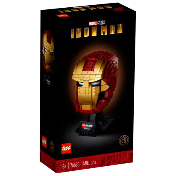 Конструктор LEGO Iron Man Helmet Шлем/ Красный photo 1