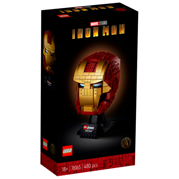 Конструктор LEGO Iron Man Helmet Шлем/ Красный photo 1