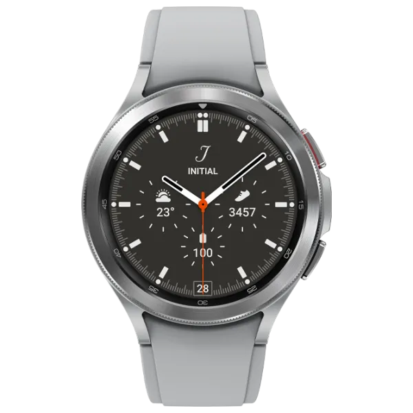 Ceas inteligent Samsung Galaxy Watch4 Classic 1.4"/ 46 mm/ Silver -/ SM-R890NZKACIS photo 1