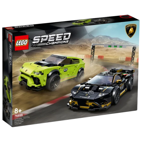 Детский конструктор LEGO Urus ST-X & Lamborghini Huracan Авто/ Разноцветный photo 1