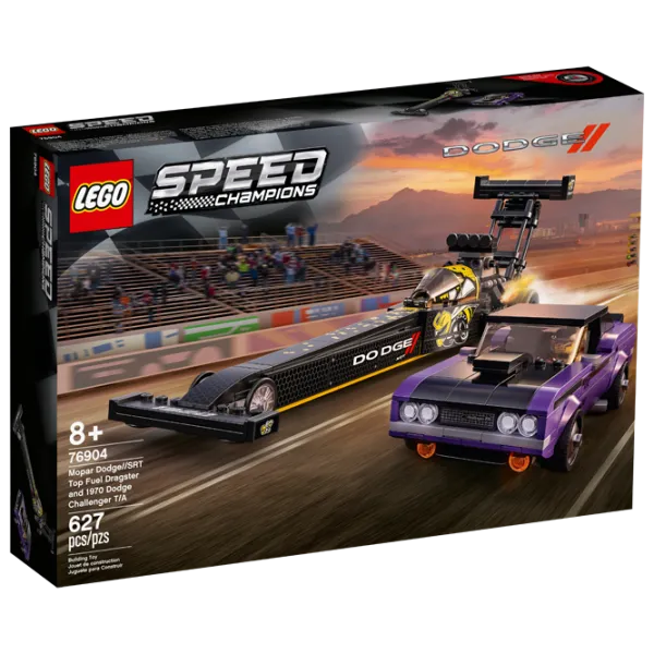 Детский конструктор LEGO Dodge SRT Dragster and 1970 Dodge Challenger Авто/ Разноцветный photo 1