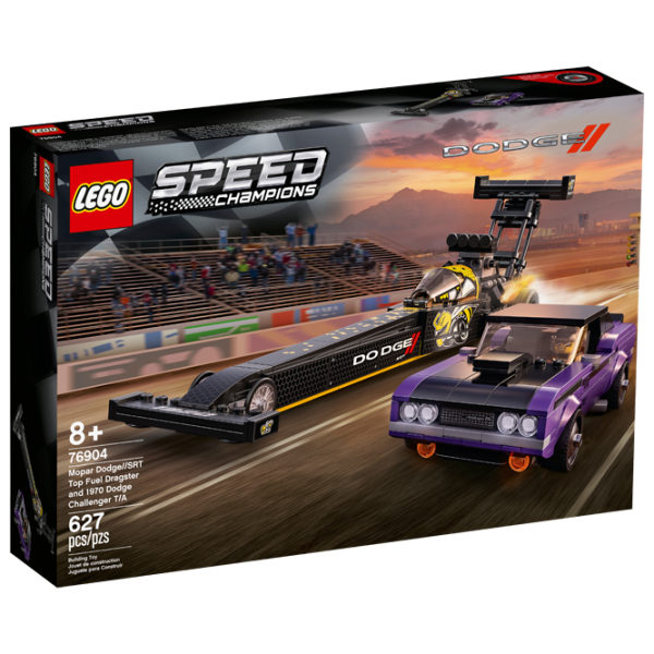 Детский конструктор LEGO Dodge SRT Dragster and 1970 Dodge Challenger Авто/ Разноцветный photo 1