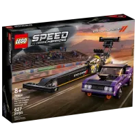 Детский конструктор LEGO Dodge SRT Dragster and 1970 Dodge Challenger Авто/ Разноцветный