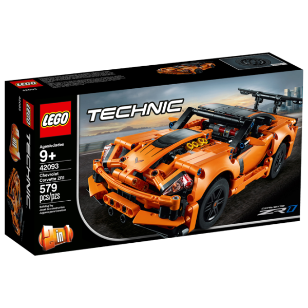 Детский конструктор LEGO Chevrolet Corvette ZR1 Авто/ Оранжевый photo 1