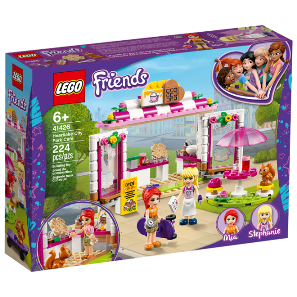 Детский конструктор LEGO Heartlake City Park Cafe кафе/ Фиолетовый photo 1