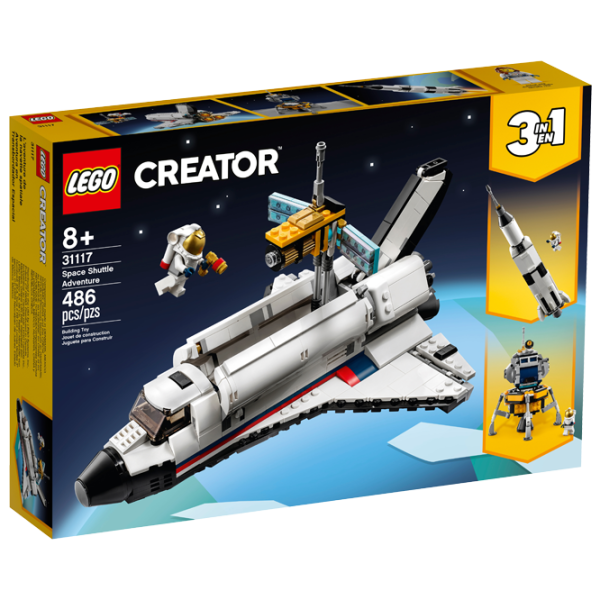 Конструктор LEGO Space Shuttle Adventure Космолёт/ Белый photo 1