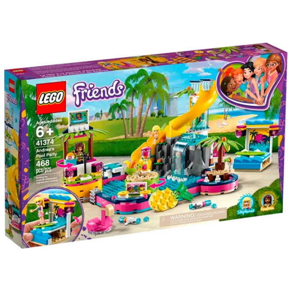 Детский конструктор LEGO Andrea's Pool Party Бассейн/ Разноцветный photo 1