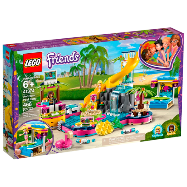 Детский конструктор LEGO Andrea's Pool Party Бассейн/ Разноцветный photo 1