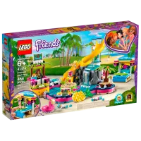 Детский конструктор LEGO Andrea's Pool Party Бассейн/ Разноцветный