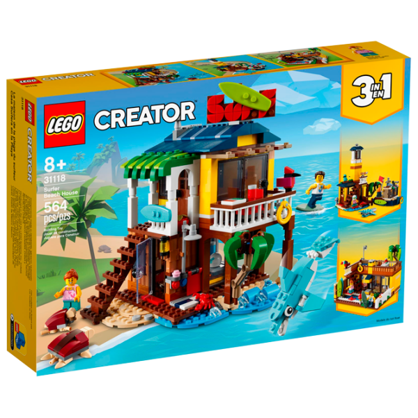 Конструктор LEGO Surfer Beach House Здание/ Разноцветный photo 1