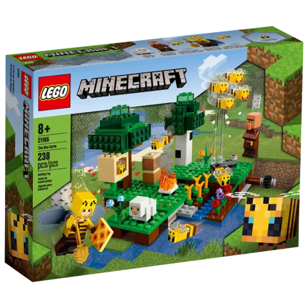 Детский конструктор LEGO The Bee Farm Пчелиная ферма/ Зелёный photo 1