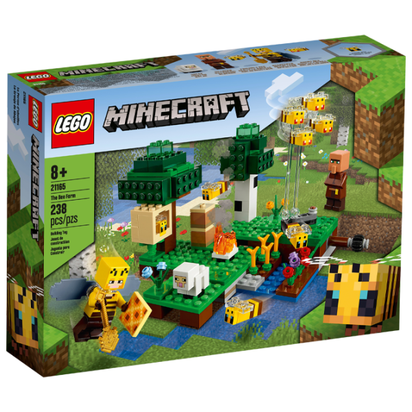 Детский конструктор LEGO The Bee Farm Пчелиная ферма/ Зелёный photo 1