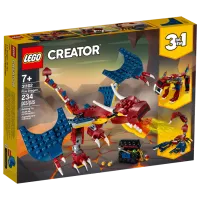 Конструктор LEGO Fire Dragon Дракон/ Красный