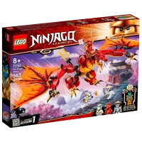 Детский конструктор LEGO Fire Dragon Attack Ниндзяго/ Разноцветный