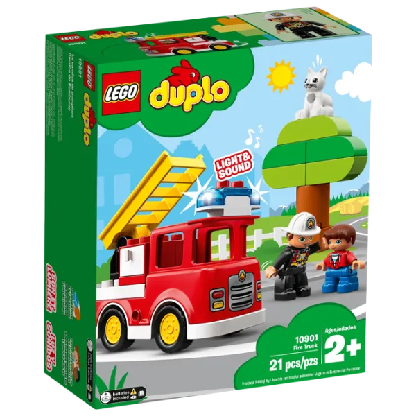 Детский конструктор LEGO Fire Truck Пожарные/ Красный photo 1