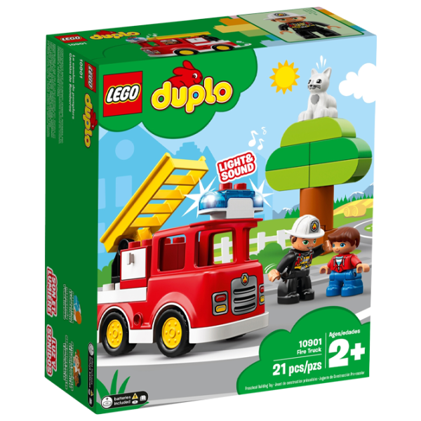 Детский конструктор LEGO Fire Truck Пожарные/ Красный photo 1