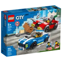 Детский конструктор LEGO Police Highway Arrest Полиция/ Синий