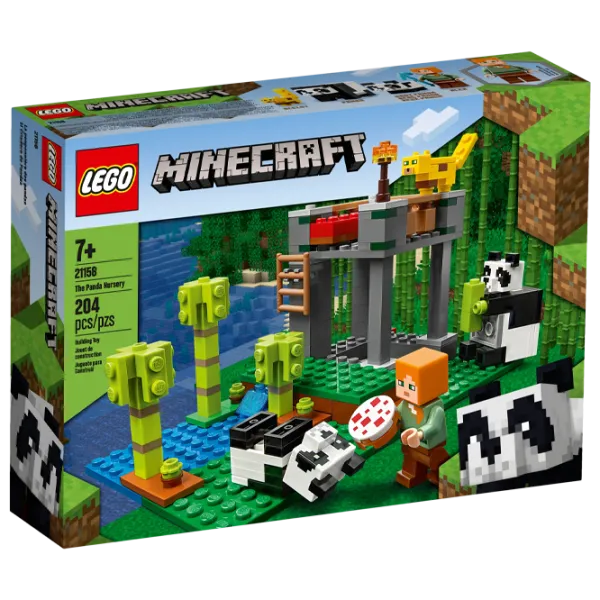 Конструктор LEGO Panda Nursery Панда/ Зелёный photo 1