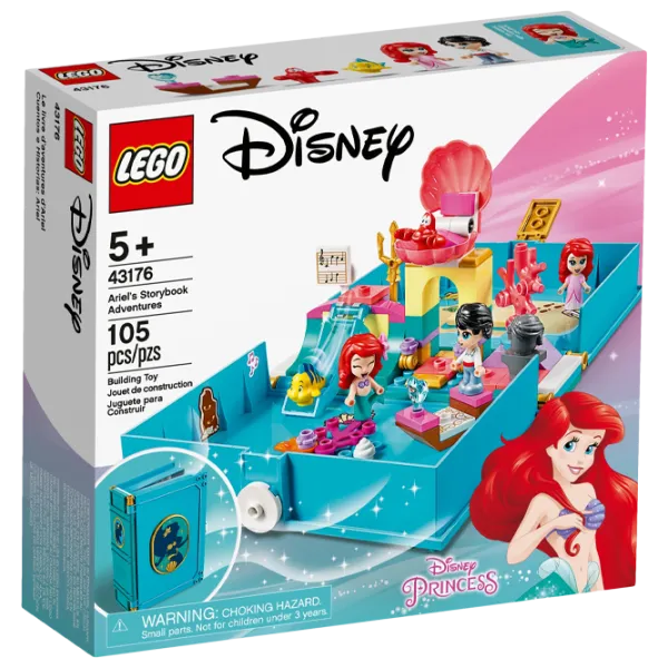 Детский конструктор LEGO Ariel's Storybook Adventures Приключения/ Синий photo 1