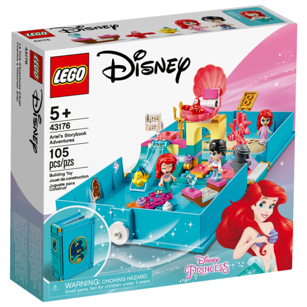 Детский конструктор LEGO Ariel's Storybook Adventures Приключения/ Синий photo 1