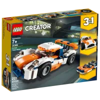 Детский конструктор LEGO Sunset Track Racer Автомобиль/ Белый