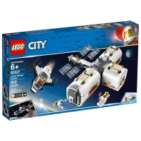 Детский конструктор LEGO Lunar Space Station Космическая станция/ Белый