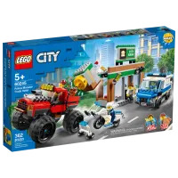 Детский конструктор LEGO Police Monster Truck Heist Ограбление/ Разноцветный