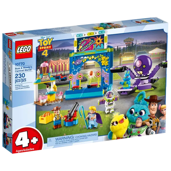 Конструктор LEGO Buzz & Woody's Carnival Mania Карнавал/ Разноцветный photo 1