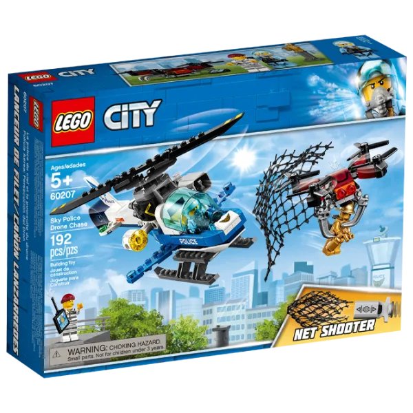Конструктор LEGO Sky Police Drone Chase Полиция/ Синий photo 1