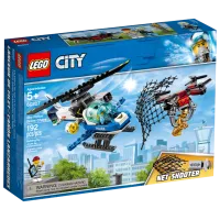Конструктор LEGO Sky Police Drone Chase Полиция/ Синий
