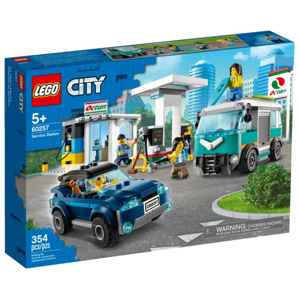 Детский конструктор LEGO Service Station Станция заправки/ Разноцветный photo 1