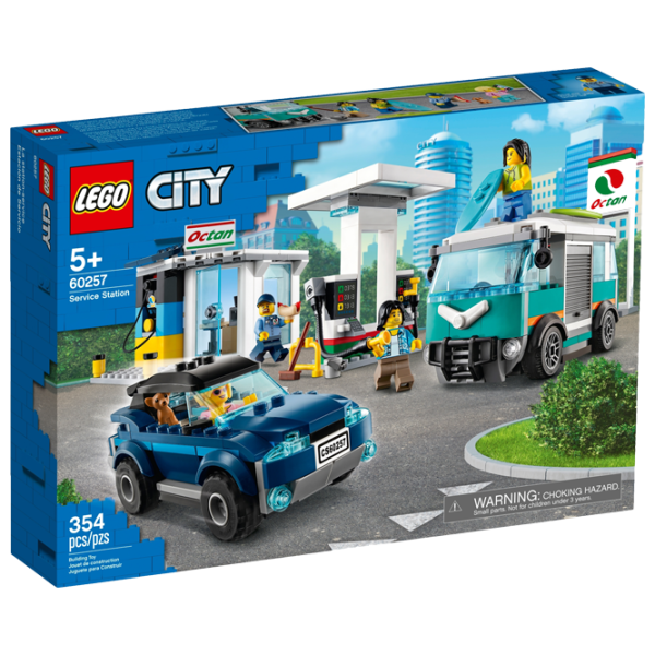Детский конструктор LEGO Service Station Станция заправки/ Разноцветный photo 1
