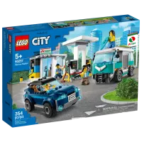 Детский конструктор LEGO Service Station Станция заправки/ Разноцветный