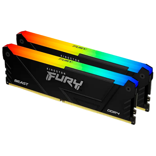 Memorie RAM Kingston FURY Beast RGB KF432C16BB12AK2/32  / DDR4 / 32 GB photo 1