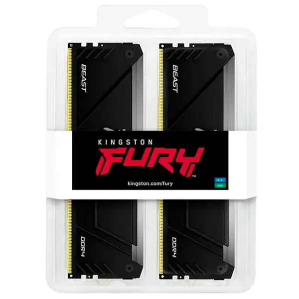 Memorie RAM Kingston FURY Beast RGB KF432C16BB12AK2/32  / DDR4 / 32 GB photo 7
