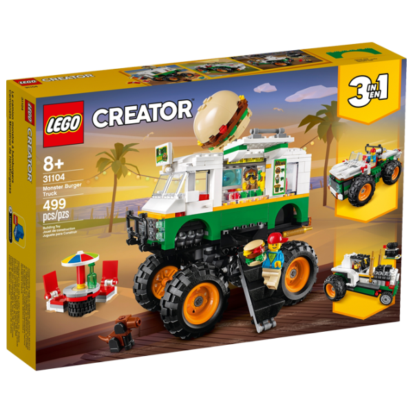 Детский конструктор LEGO Monster Burger Truck Авто/ Разноцветный photo 1