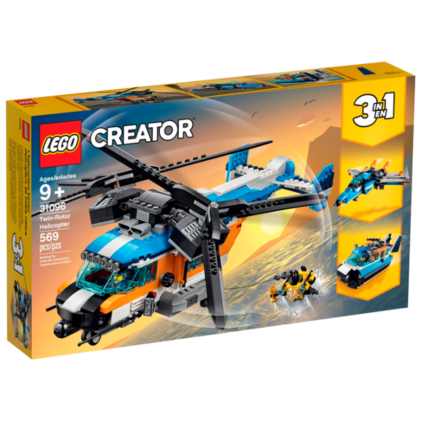 Детский конструктор LEGO Twin-Rotor Helicopter Транспорт/ Разноцветный photo 1