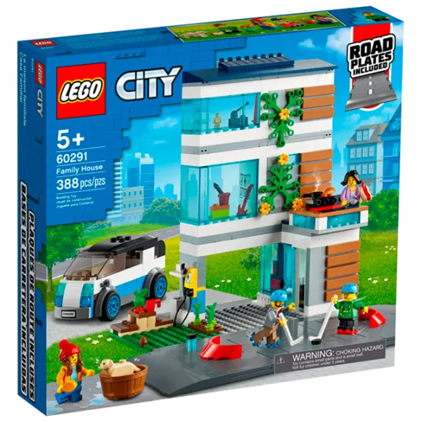 Constructor LEGO City-Family House Clădire/ Multicolor photo 1