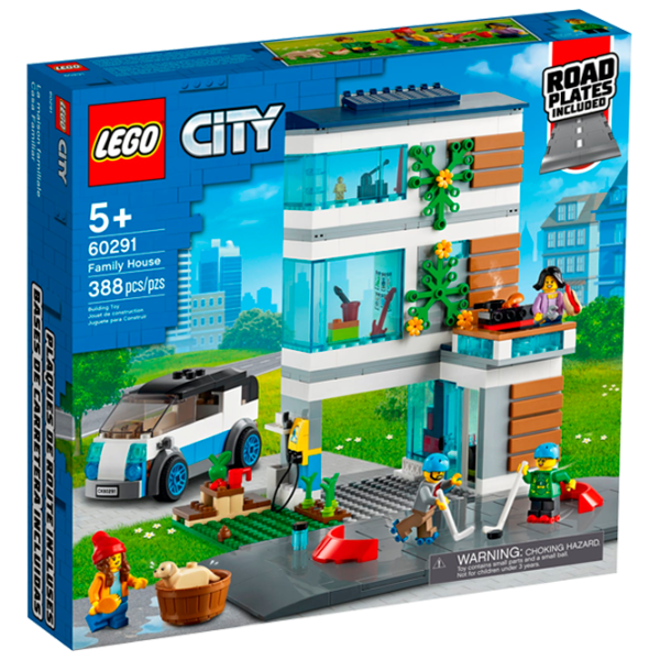 Constructor LEGO City-Family House Clădire/ Multicolor photo 1