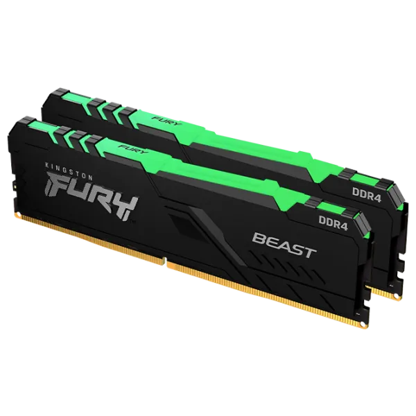 Оперативная память Kingston FURY Beast RGB KF432C16BB2AK2/ 64 DDR4/ 64 ГБ photo 1