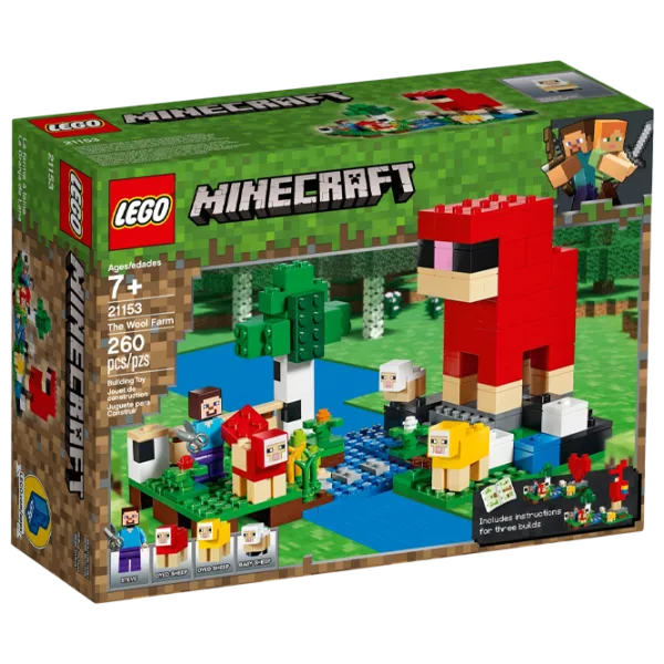 Детский конструктор LEGO The Wool Farm Ферма/ Зелёный photo 1