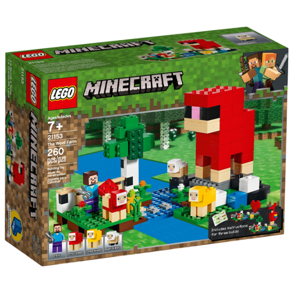 Детский конструктор LEGO The Wool Farm Ферма/ Зелёный photo 1