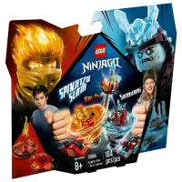 Детский конструктор LEGO Spinjitzu Slam - Kai vs. Samurai Битва/ Красный