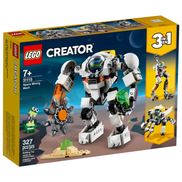 Детский конструктор LEGO Space Mining Mech Робот/ Белый photo 1